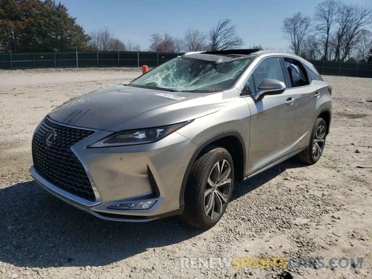 2 Photograph of a damaged car 2T2HZMAA3NC228669 LEXUS RX350 2022