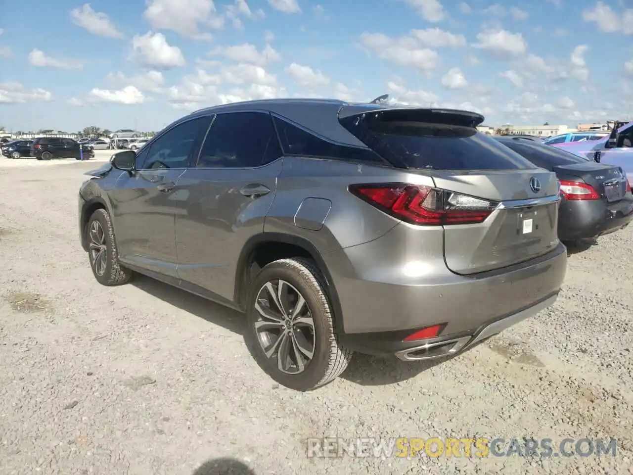 3 Photograph of a damaged car 2T2HZMAA3NC232429 LEXUS RX350 2022