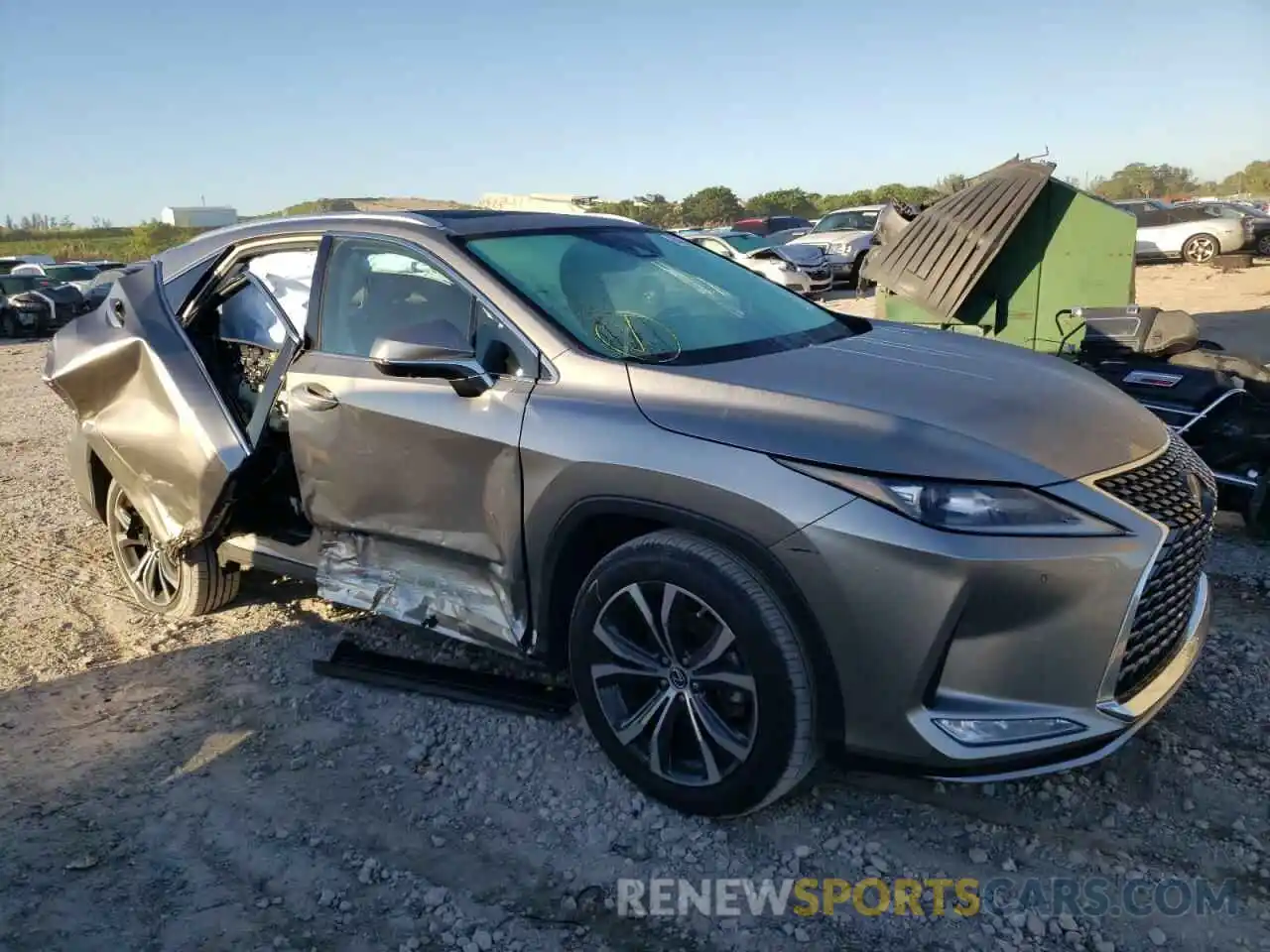 9 Photograph of a damaged car 2T2HZMAA3NC240420 LEXUS RX350 2022