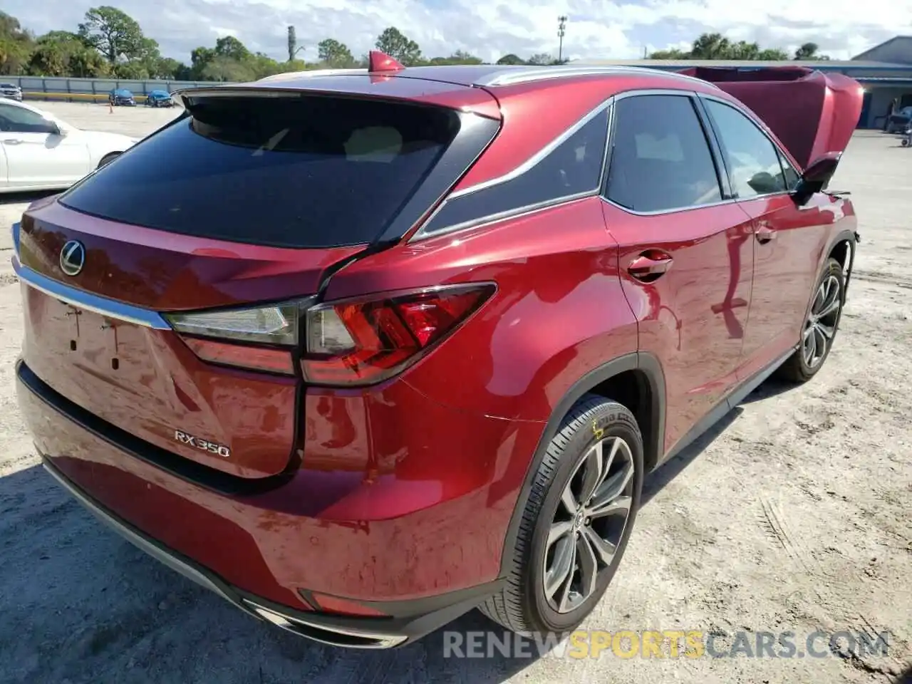 4 Photograph of a damaged car 2T2HZMAA4NC238305 LEXUS RX350 2022