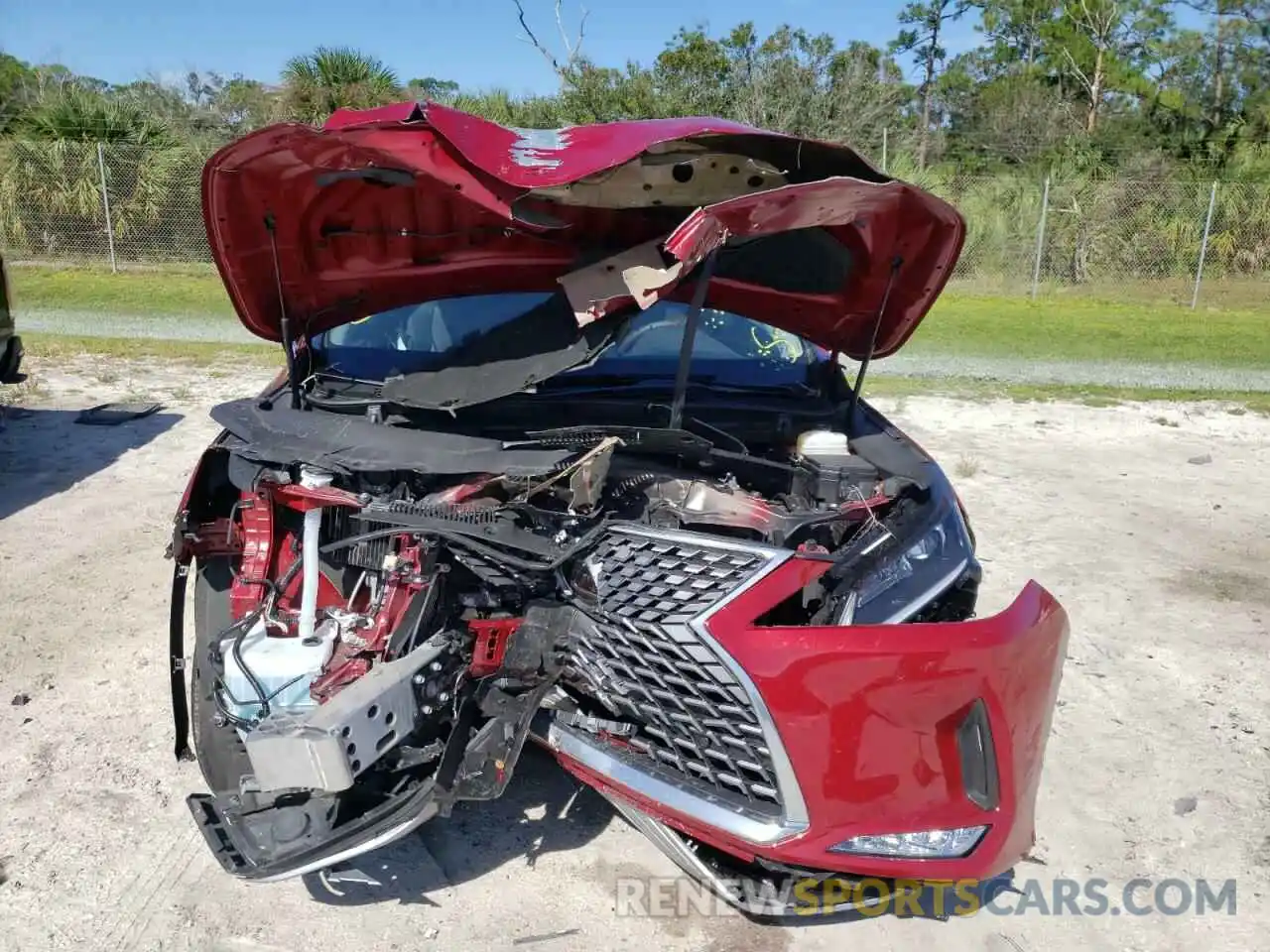 9 Photograph of a damaged car 2T2HZMAA4NC238305 LEXUS RX350 2022