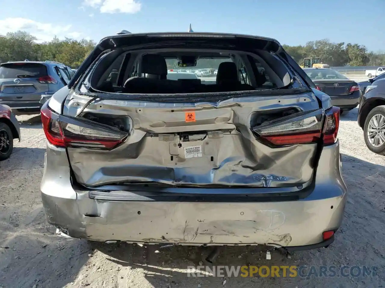 6 Photograph of a damaged car 2T2HZMAA4NC239258 LEXUS RX350 2022