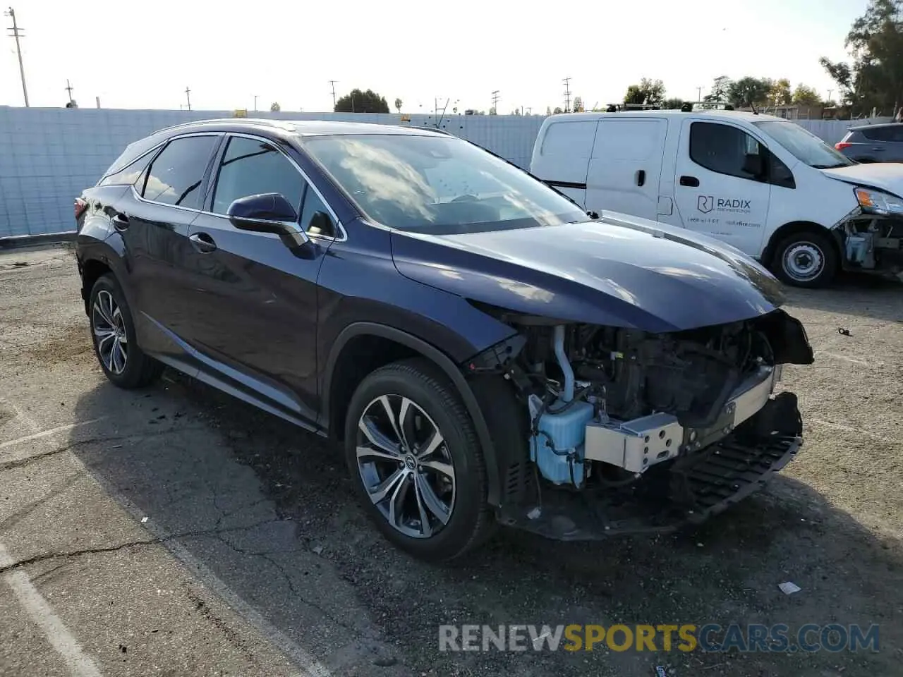 4 Photograph of a damaged car 2T2HZMAA4NC246002 LEXUS RX350 2022