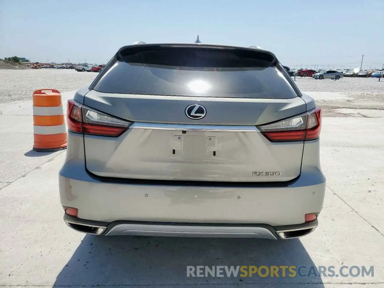 6 Photograph of a damaged car 2T2HZMAA4NC255475 LEXUS RX350 2022