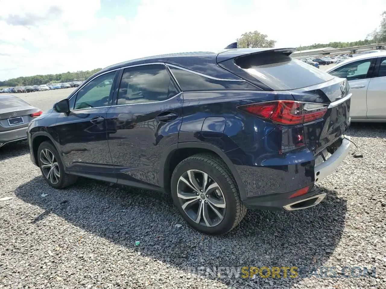2 Photograph of a damaged car 2T2HZMAA5NC219813 LEXUS RX350 2022