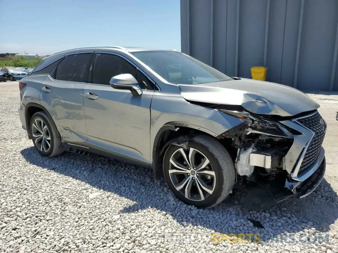 4 Photograph of a damaged car 2T2HZMAA5NC220394 LEXUS RX350 2022