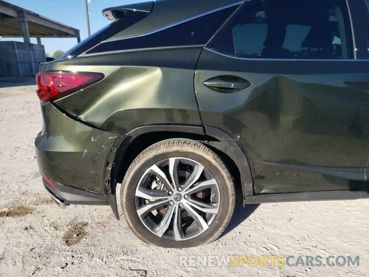 9 Photograph of a damaged car 2T2HZMAA5NC220718 LEXUS RX350 2022