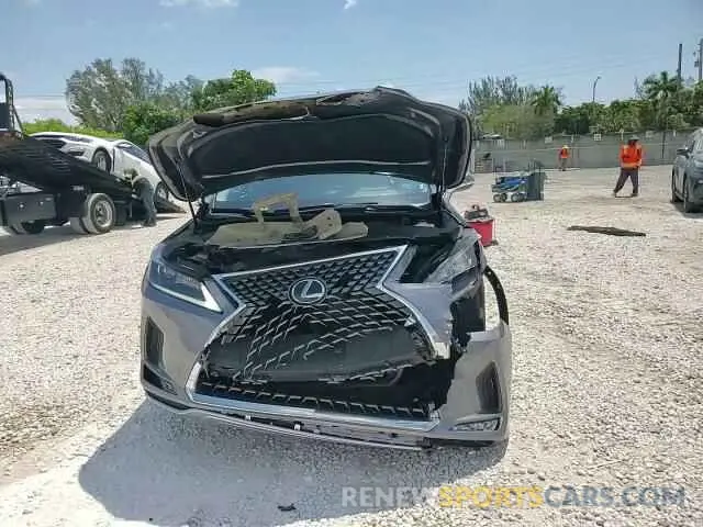 14 Photograph of a damaged car 2T2HZMAA5NC229418 LEXUS RX350 2022