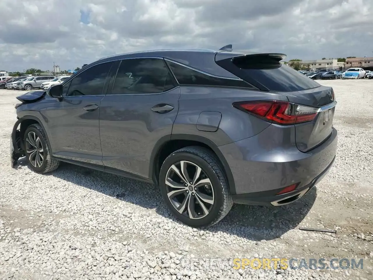 2 Photograph of a damaged car 2T2HZMAA5NC229418 LEXUS RX350 2022