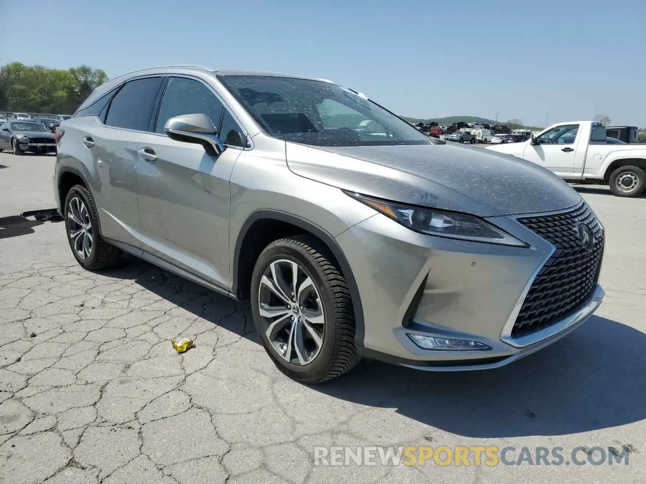 4 Photograph of a damaged car 2T2HZMAA6NC229900 LEXUS RX350 2022