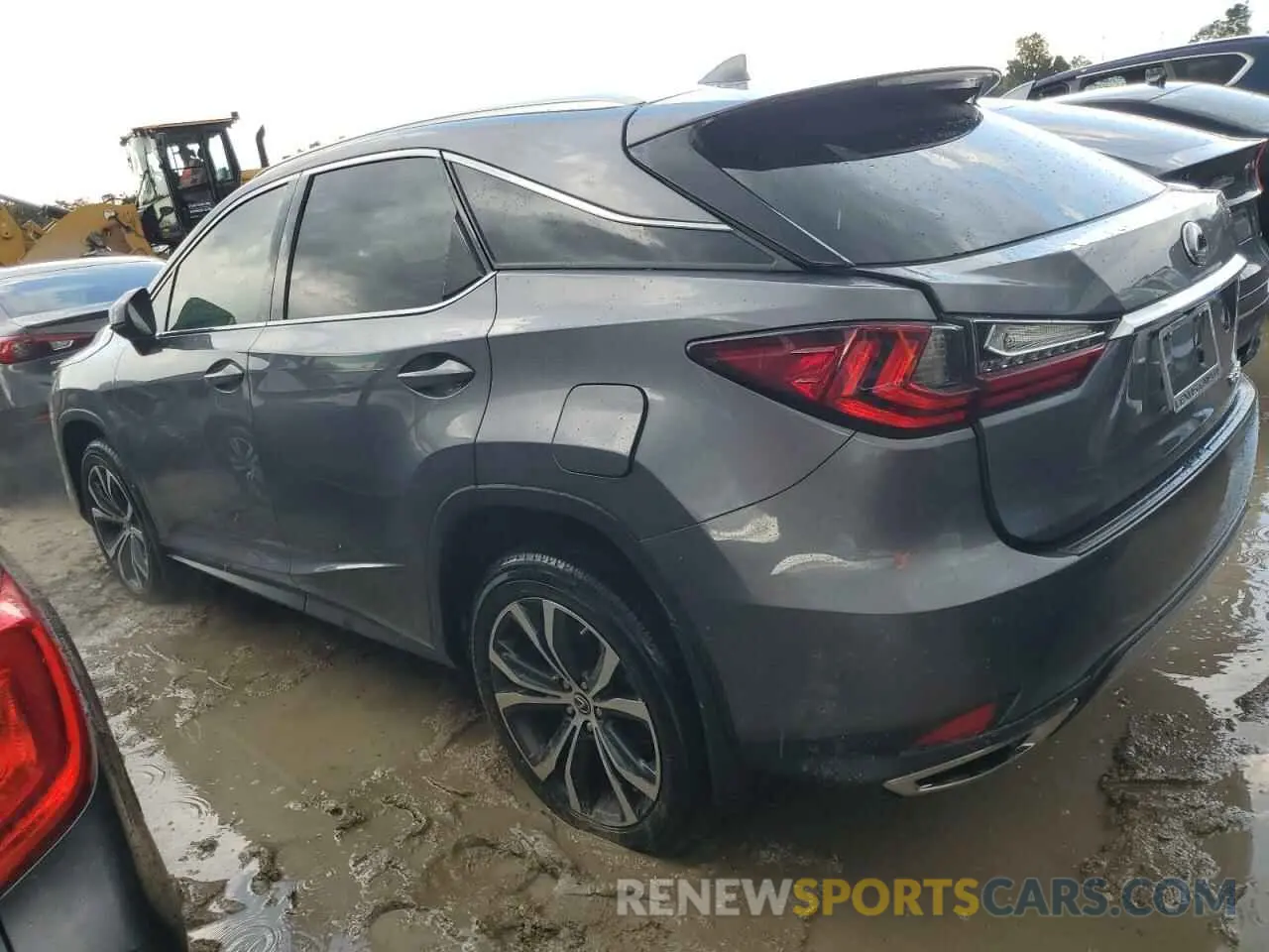 2 Photograph of a damaged car 2T2HZMAA6NC231307 LEXUS RX350 2022