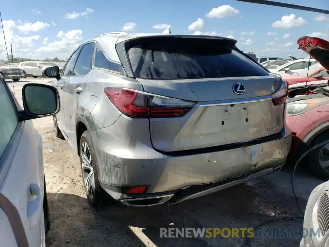 3 Photograph of a damaged car 2T2HZMAA6NC234451 LEXUS RX350 2022