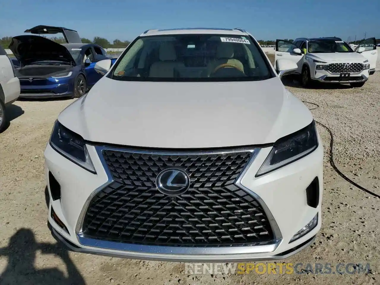 5 Photograph of a damaged car 2T2HZMAA6NC259043 LEXUS RX350 2022