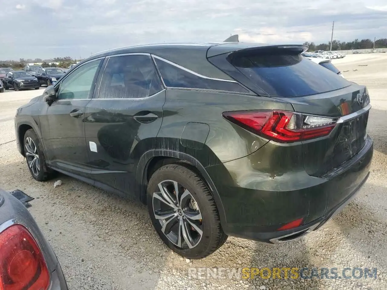 2 Photograph of a damaged car 2T2HZMAA7NC226780 LEXUS RX350 2022