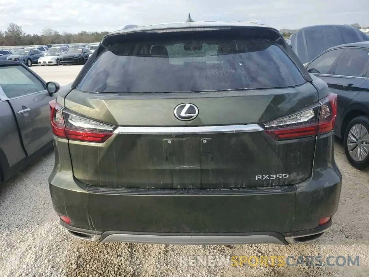 6 Photograph of a damaged car 2T2HZMAA7NC226780 LEXUS RX350 2022