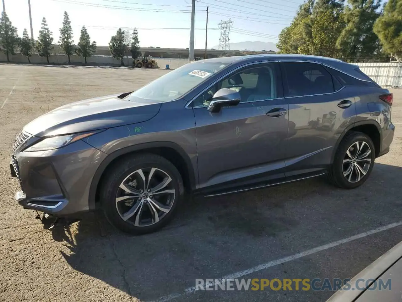 1 Photograph of a damaged car 2T2HZMAA7NC228058 LEXUS RX350 2022