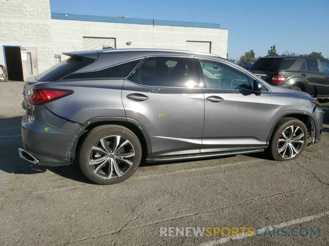 3 Photograph of a damaged car 2T2HZMAA7NC228058 LEXUS RX350 2022