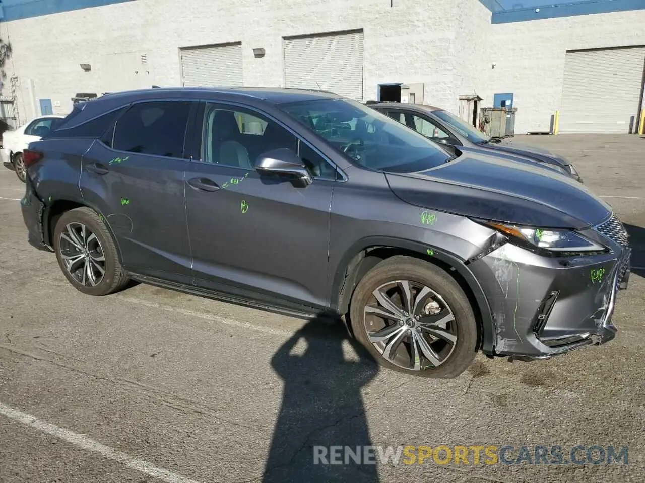 4 Photograph of a damaged car 2T2HZMAA7NC228058 LEXUS RX350 2022