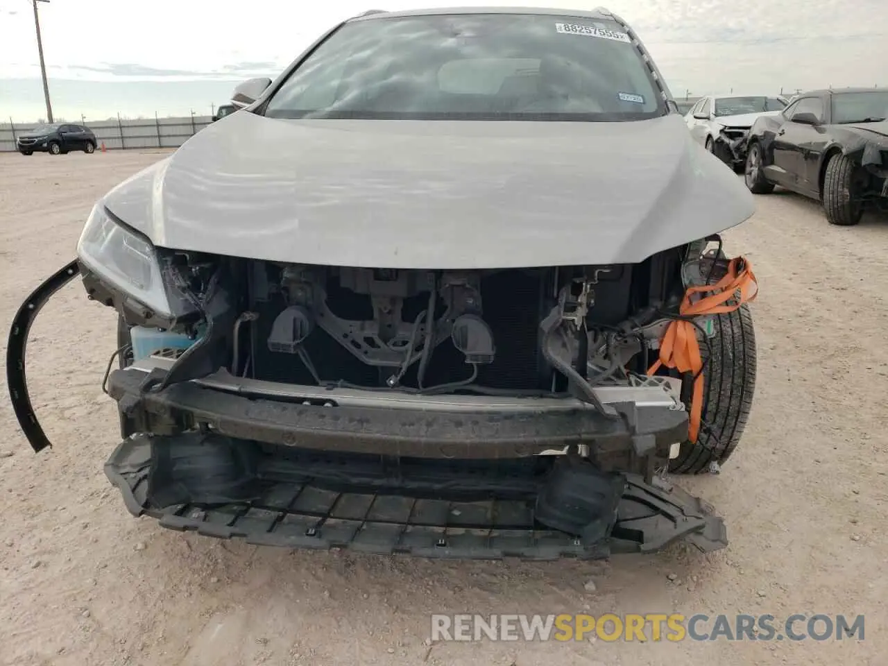 5 Photograph of a damaged car 2T2HZMAA7NC228481 LEXUS RX350 2022