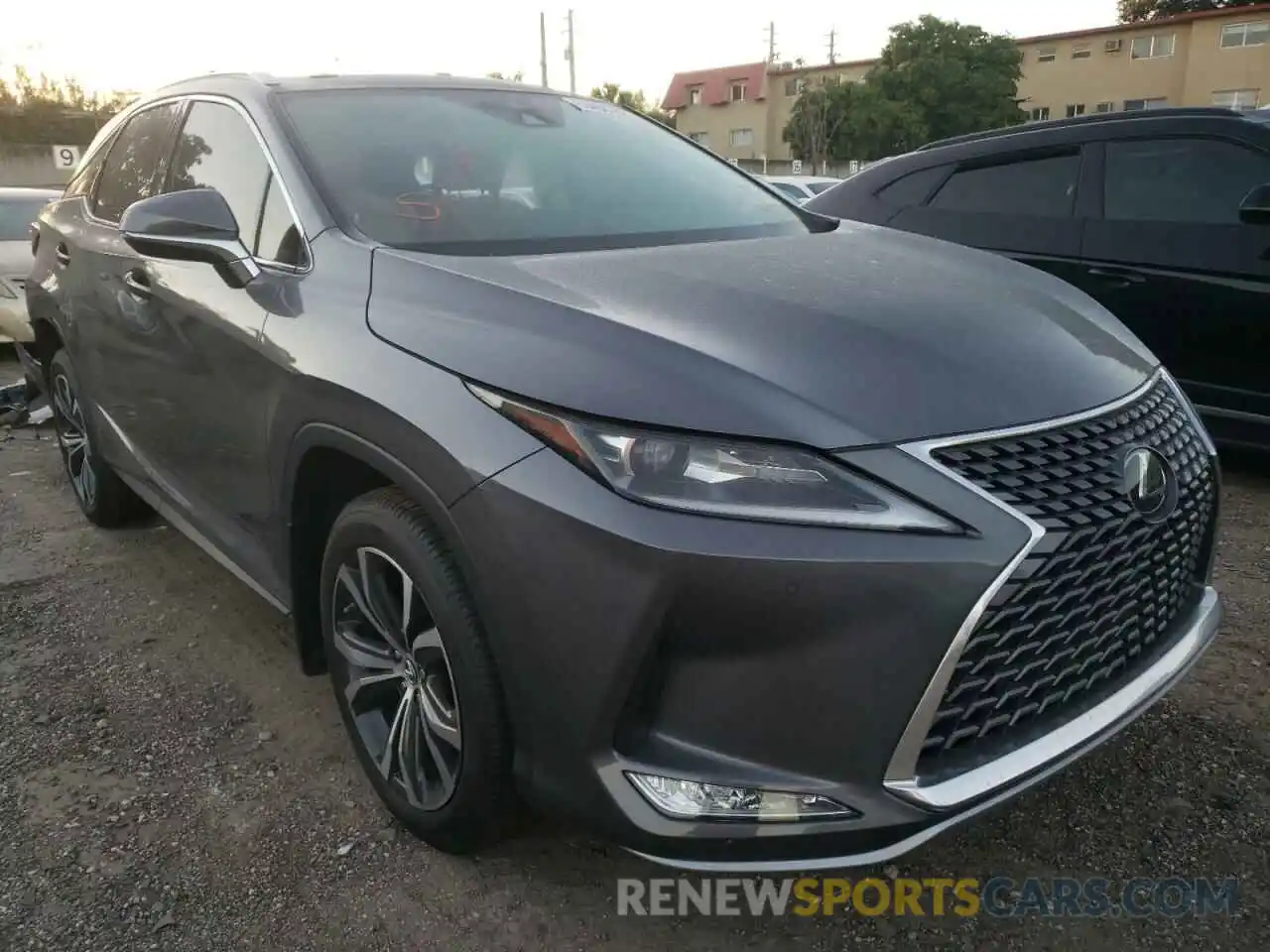 1 Photograph of a damaged car 2T2HZMAA7NC238587 LEXUS RX350 2022