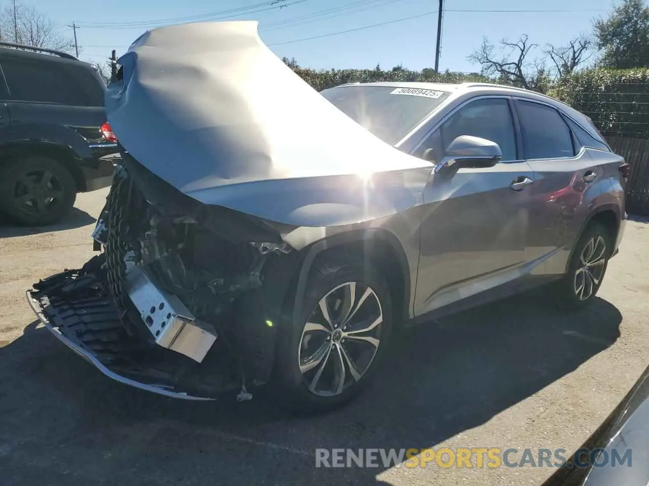 1 Photograph of a damaged car 2T2HZMAA7NC257835 LEXUS RX350 2022
