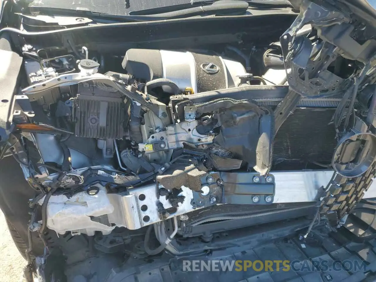 12 Photograph of a damaged car 2T2HZMAA7NC257835 LEXUS RX350 2022