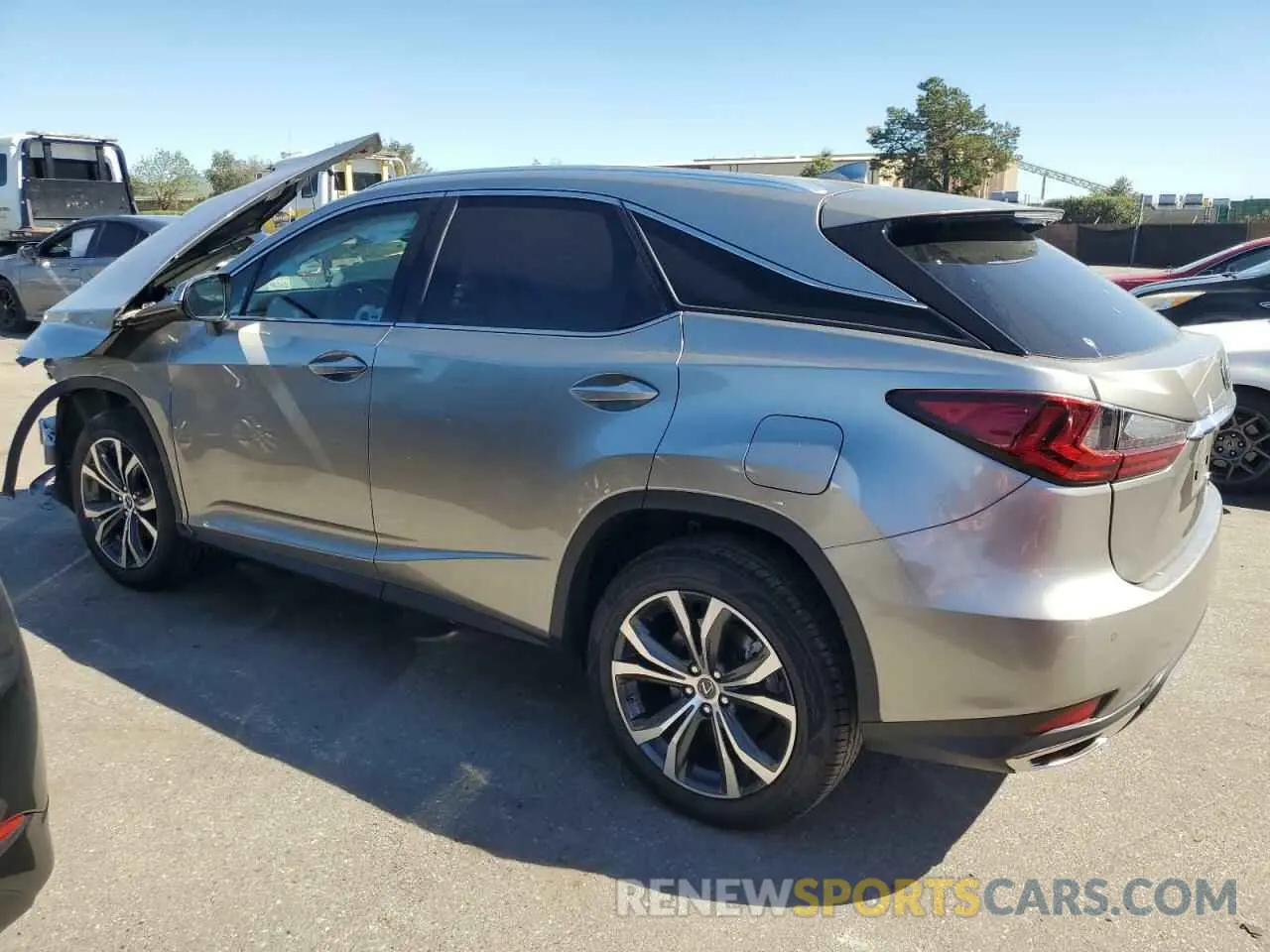 2 Photograph of a damaged car 2T2HZMAA7NC257835 LEXUS RX350 2022