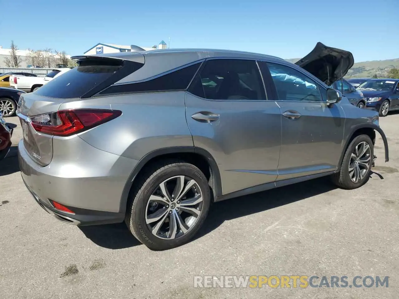 3 Photograph of a damaged car 2T2HZMAA7NC257835 LEXUS RX350 2022