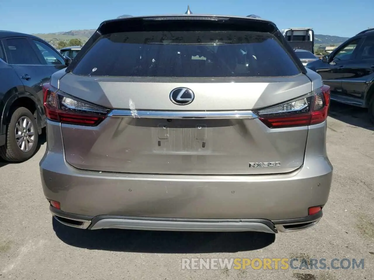 6 Photograph of a damaged car 2T2HZMAA7NC257835 LEXUS RX350 2022