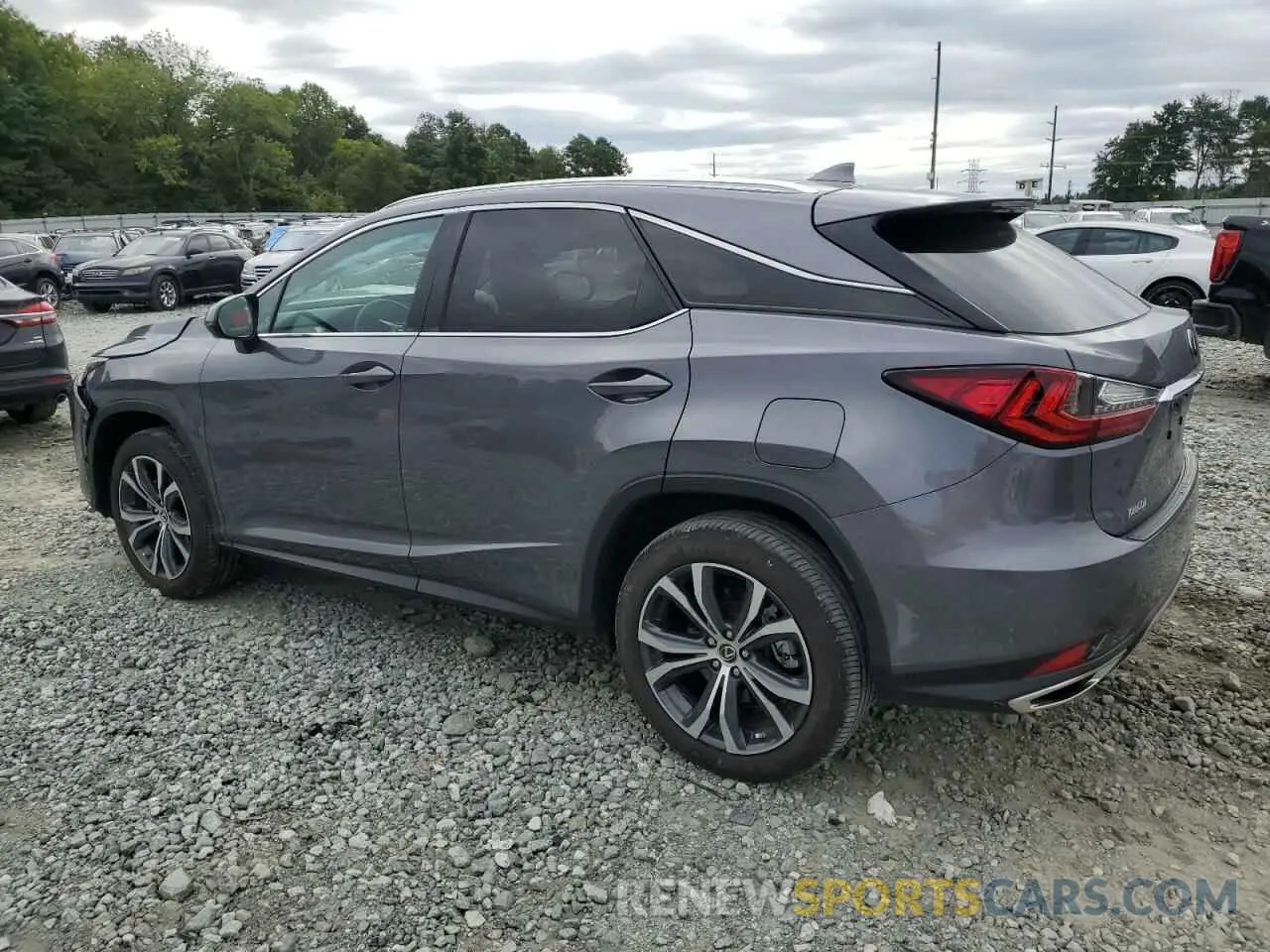2 Photograph of a damaged car 2T2HZMAA8NC219899 LEXUS RX350 2022