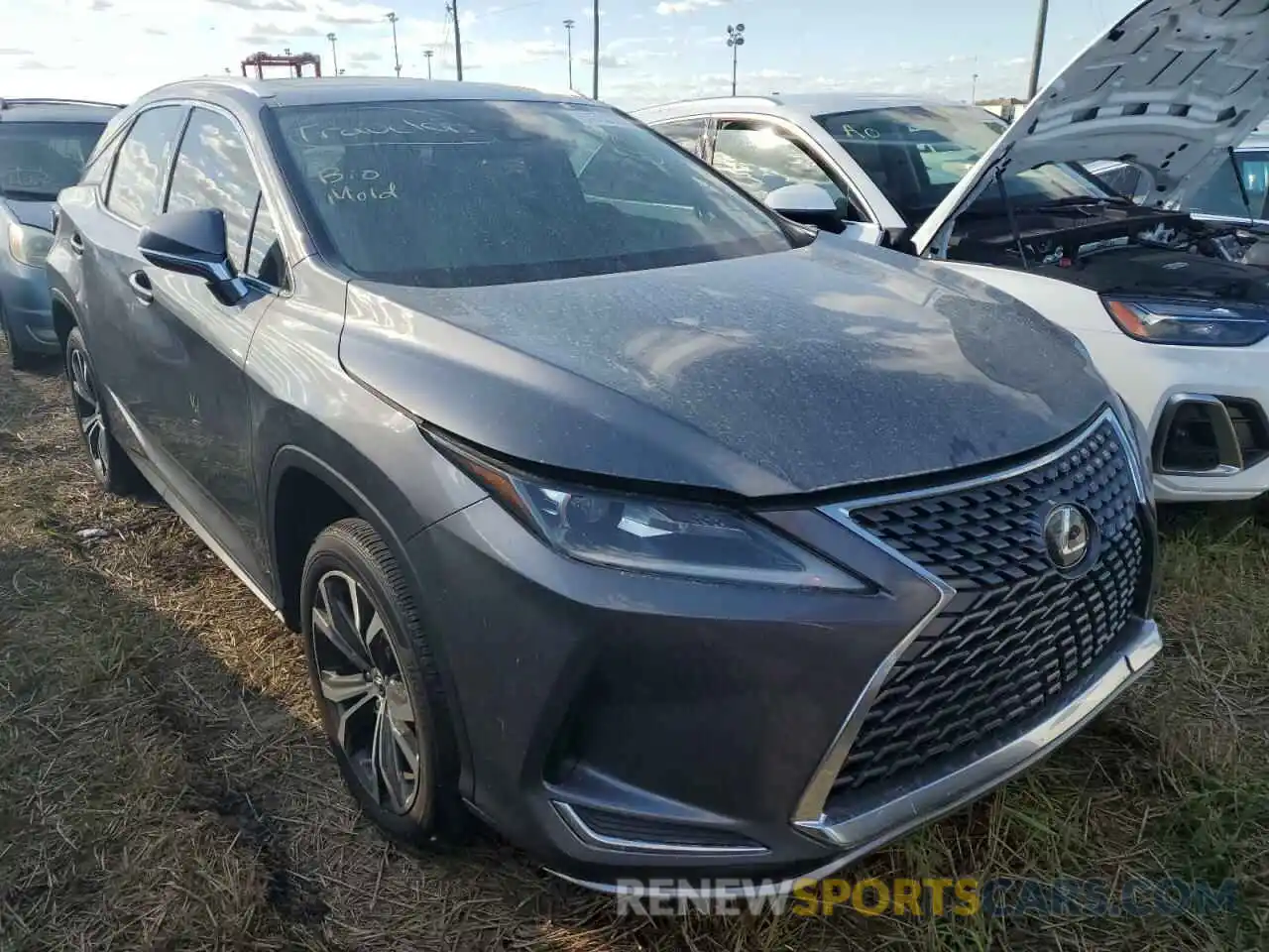 1 Photograph of a damaged car 2T2HZMAA8NC232037 LEXUS RX350 2022