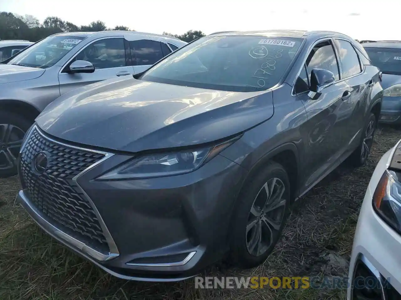 2 Photograph of a damaged car 2T2HZMAA8NC232037 LEXUS RX350 2022