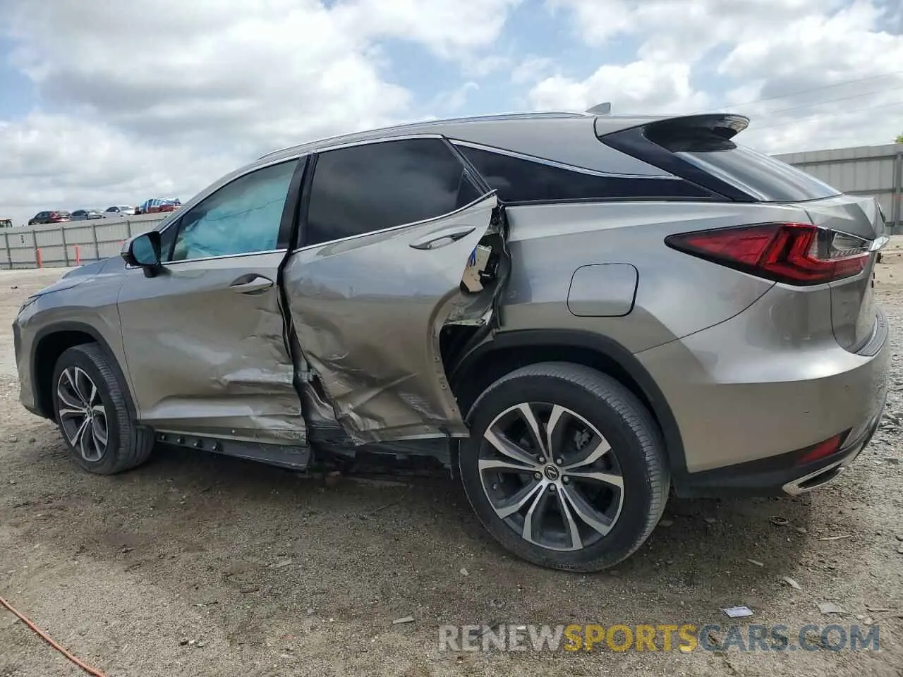 2 Photograph of a damaged car 2T2HZMAA8NC234404 LEXUS RX350 2022