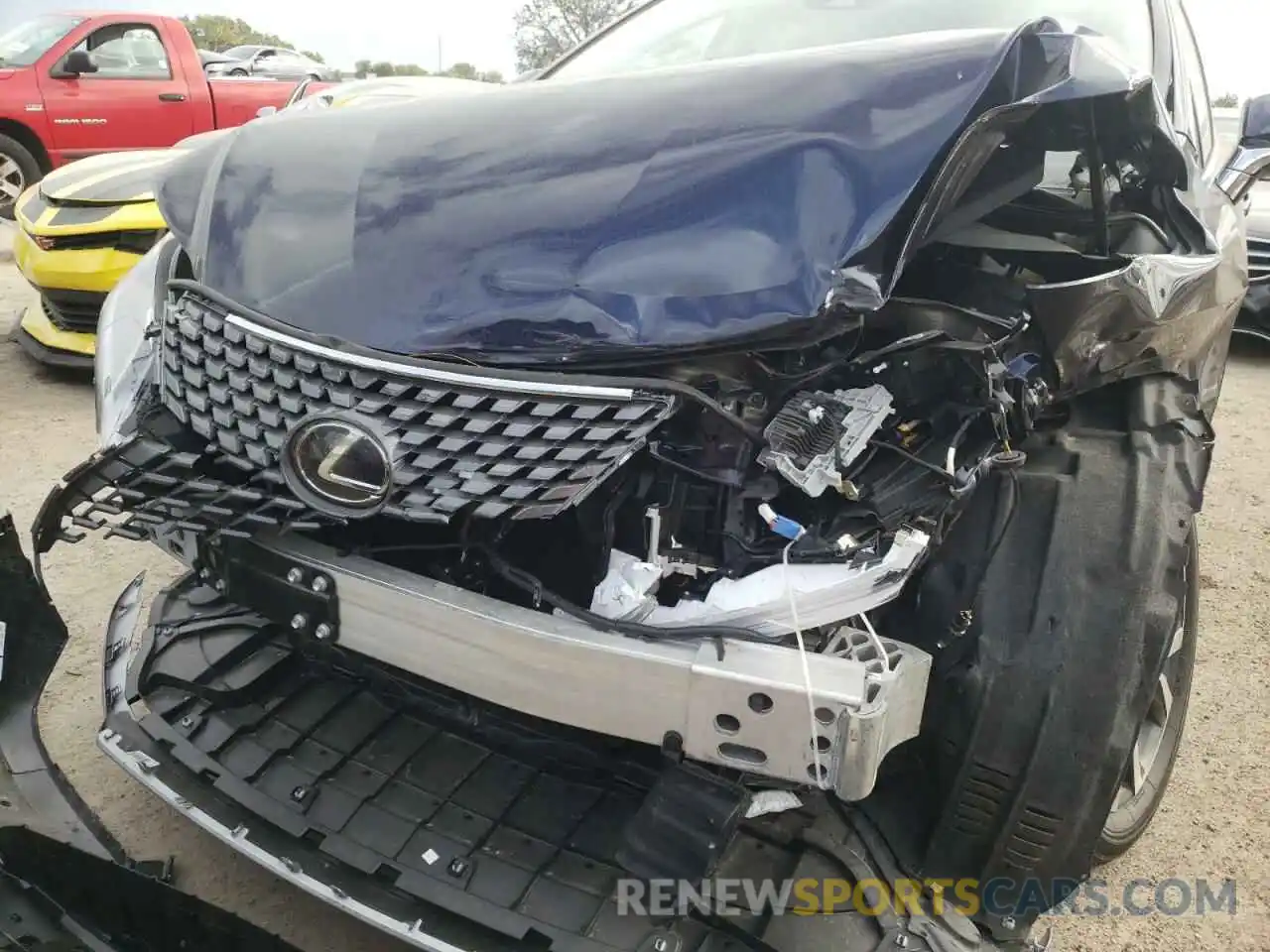 9 Photograph of a damaged car 2T2HZMAA8NC237108 LEXUS RX350 2022