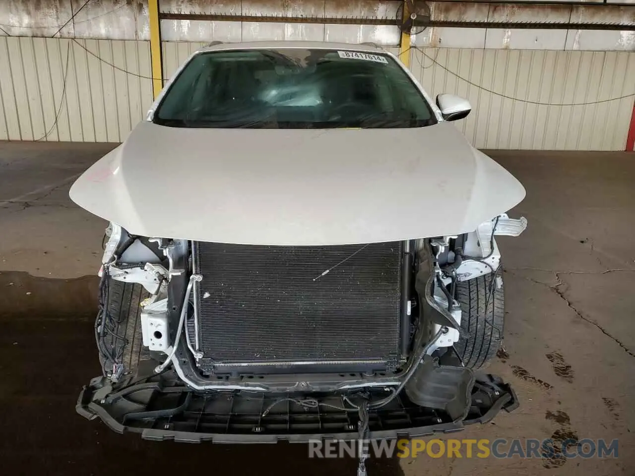 5 Photograph of a damaged car 2T2HZMAA8NC244964 LEXUS RX350 2022