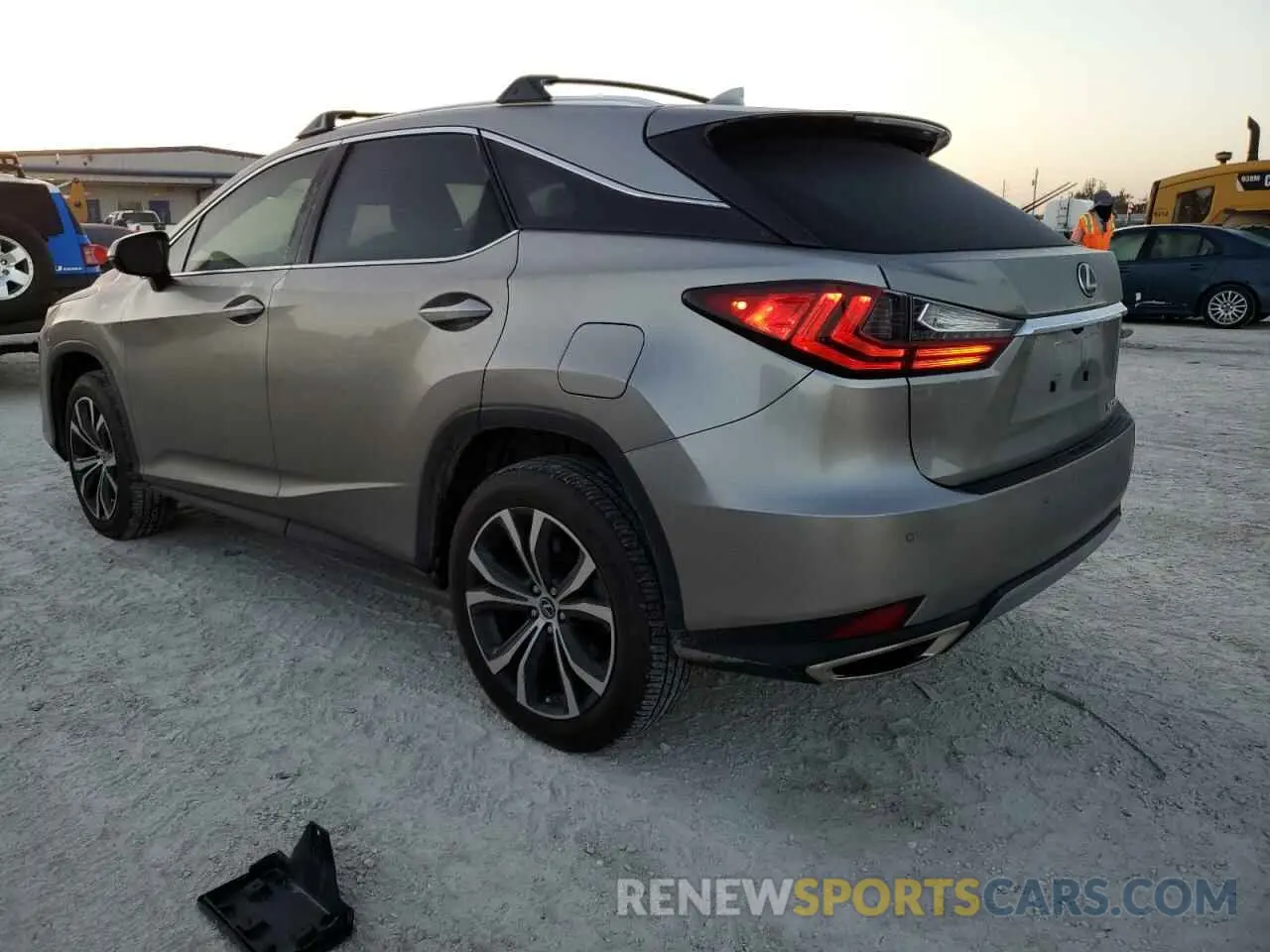 2 Photograph of a damaged car 2T2HZMAA8NC252983 LEXUS RX350 2022