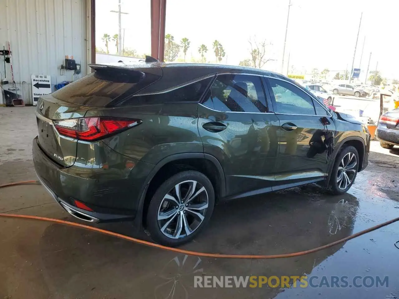 3 Photograph of a damaged car 2T2HZMAA9NC238722 LEXUS RX350 2022