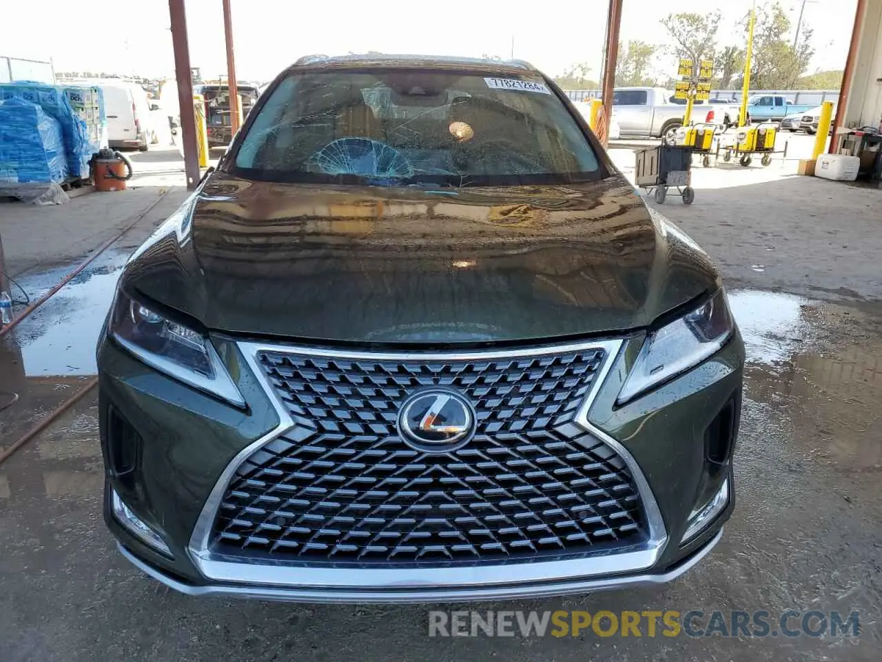 5 Photograph of a damaged car 2T2HZMAA9NC238722 LEXUS RX350 2022