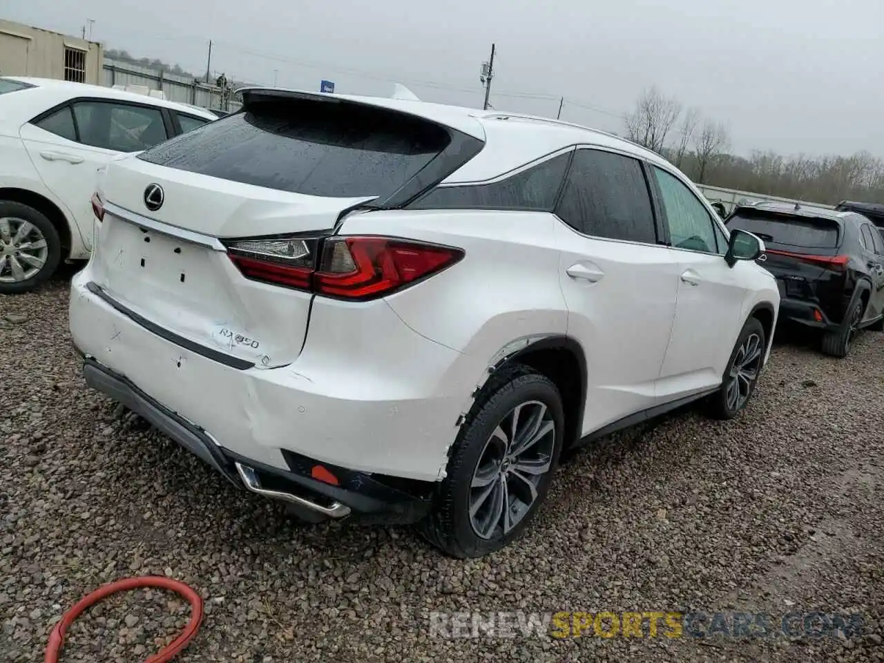 3 Photograph of a damaged car 2T2HZMAA9NC240387 LEXUS RX350 2022