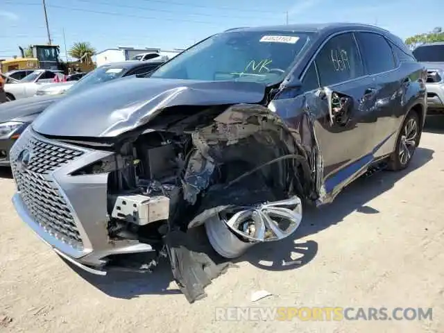 1 Photograph of a damaged car 2T2HZMAA9NC247940 LEXUS RX350 2022