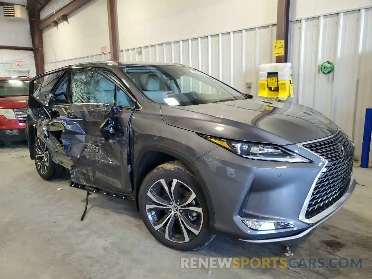 4 Photograph of a damaged car 2T2HZMAA9NC257237 LEXUS RX350 2022