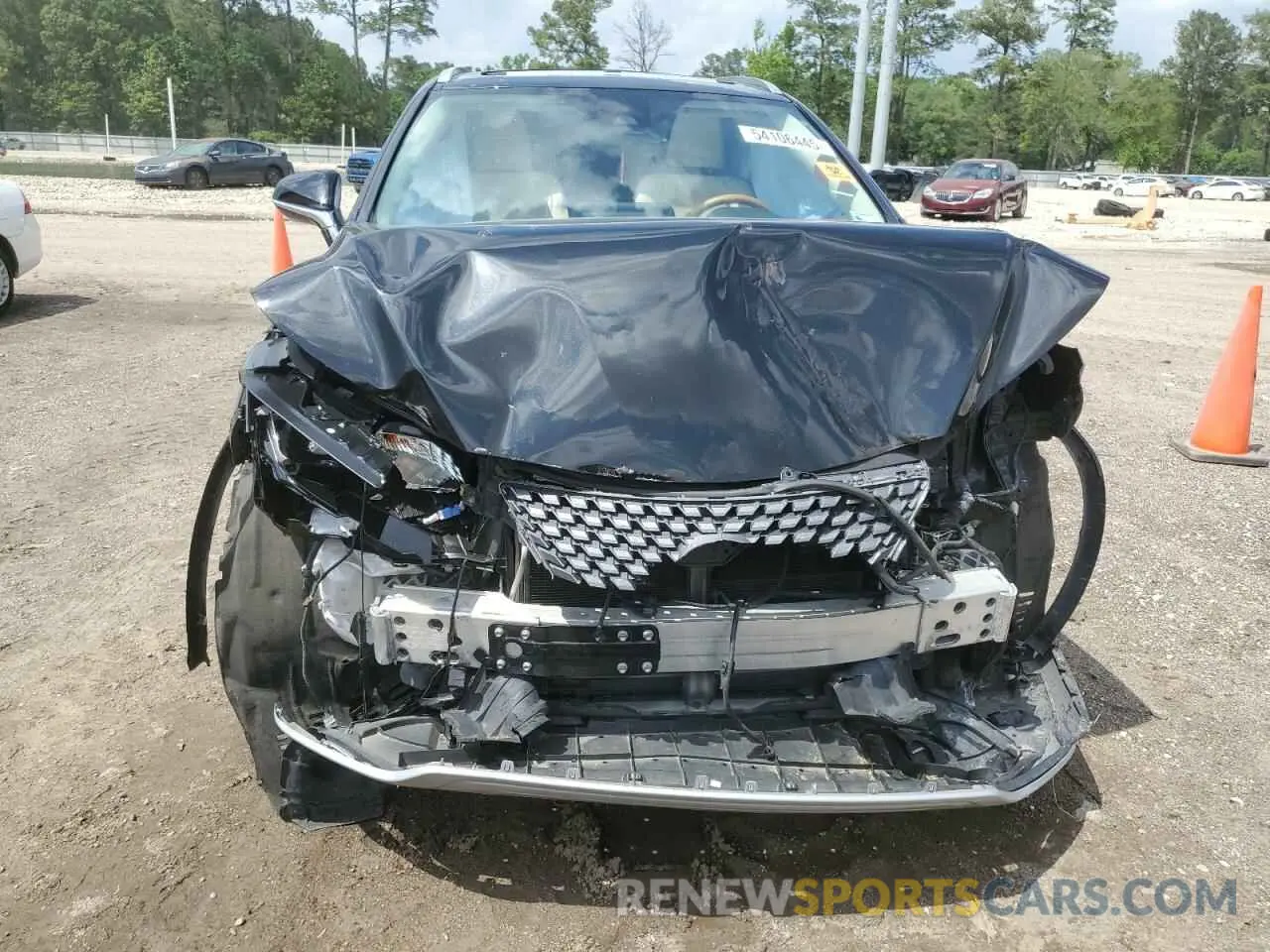 5 Photograph of a damaged car 2T2HZMAAXNC243010 LEXUS RX350 2022