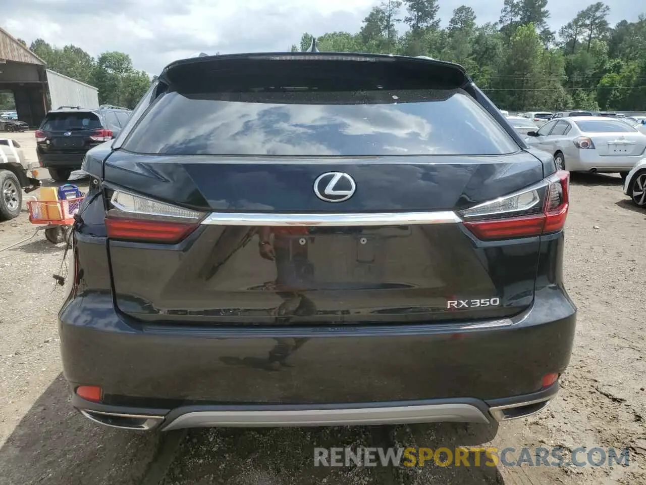6 Photograph of a damaged car 2T2HZMAAXNC243010 LEXUS RX350 2022