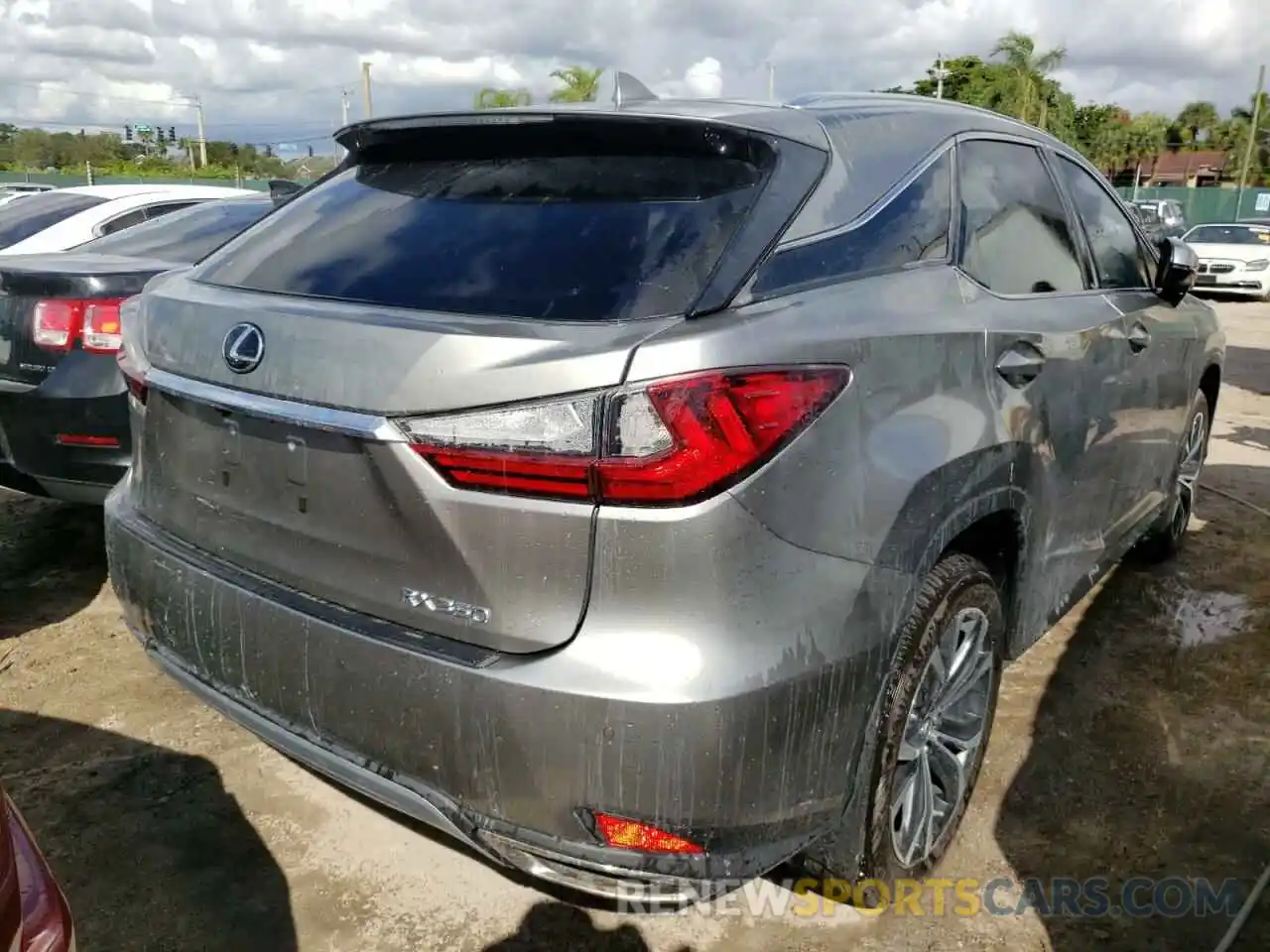 4 Photograph of a damaged car 2T2HZMAAXNC253066 LEXUS RX350 2022