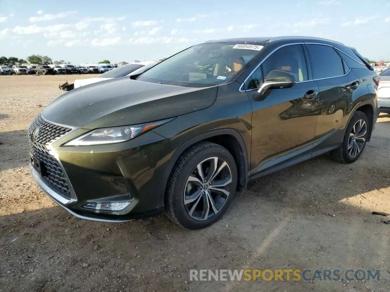 1 Photograph of a damaged car 2T2HZMAAXNC254394 LEXUS RX350 2022