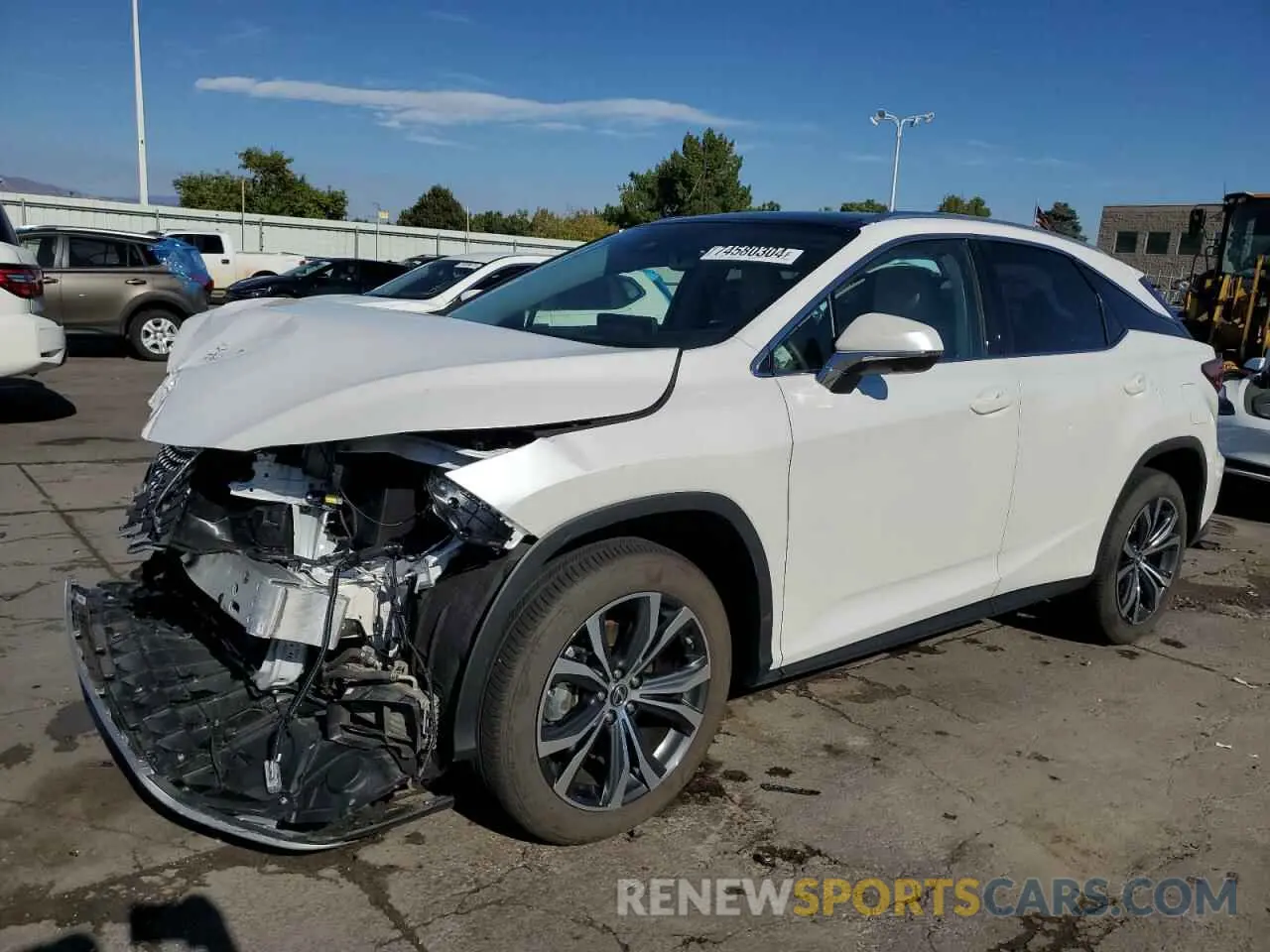 1 Photograph of a damaged car 2T2HZMDA0NC314226 LEXUS RX350 2022