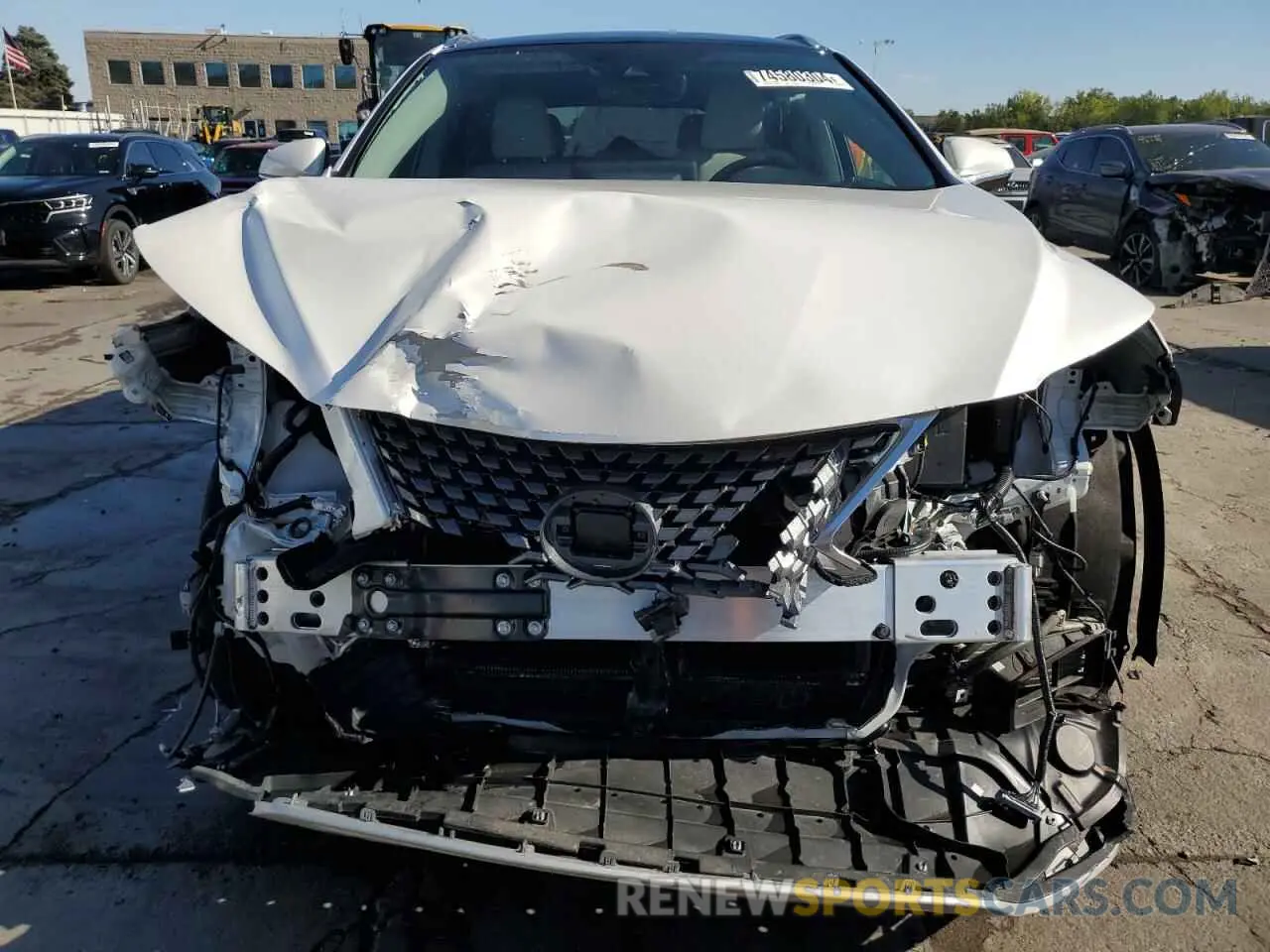 5 Photograph of a damaged car 2T2HZMDA0NC314226 LEXUS RX350 2022