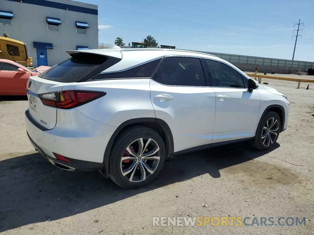 3 Photograph of a damaged car 2T2HZMDA0NC341393 LEXUS RX350 2022