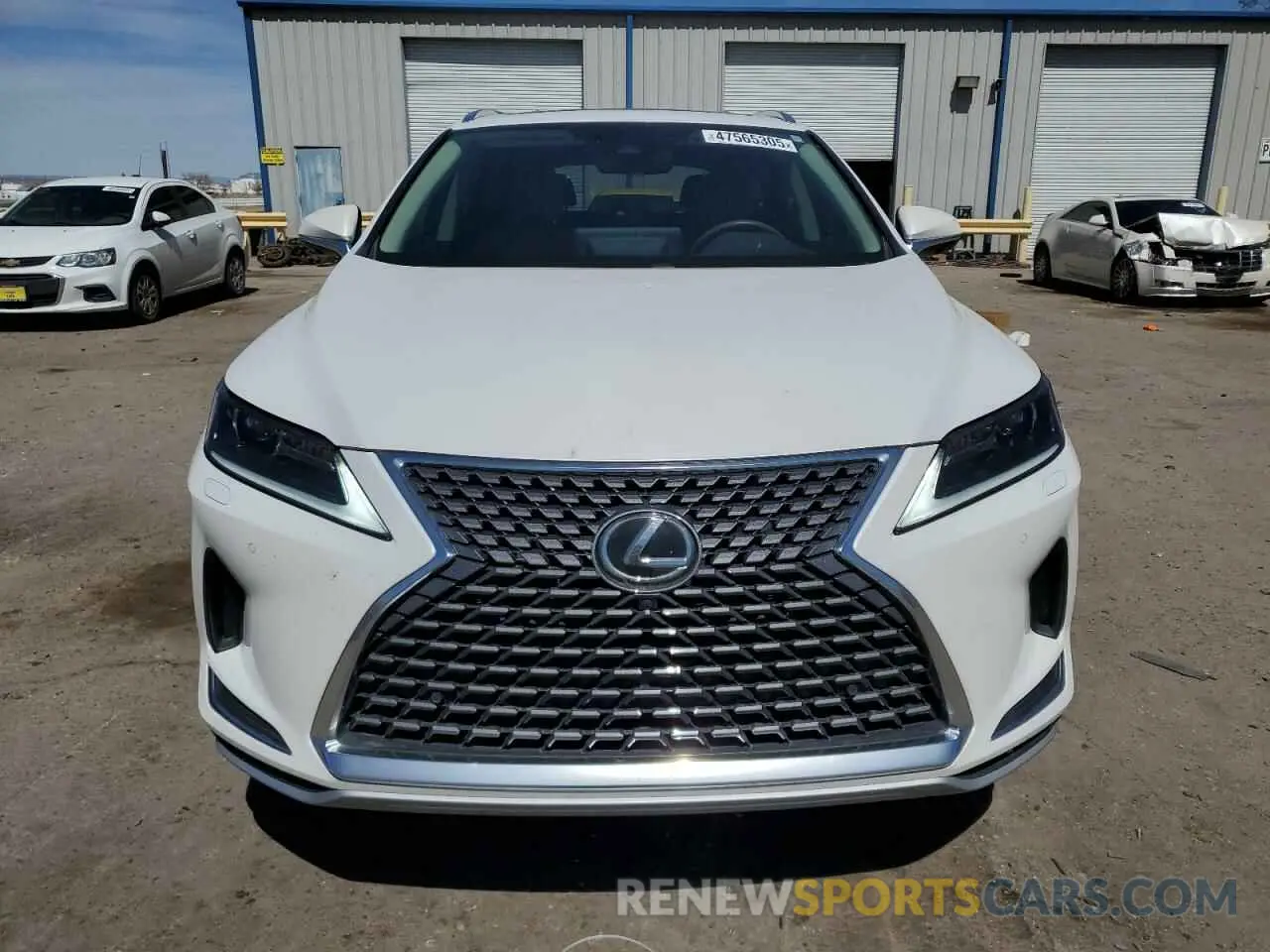 5 Photograph of a damaged car 2T2HZMDA0NC341393 LEXUS RX350 2022