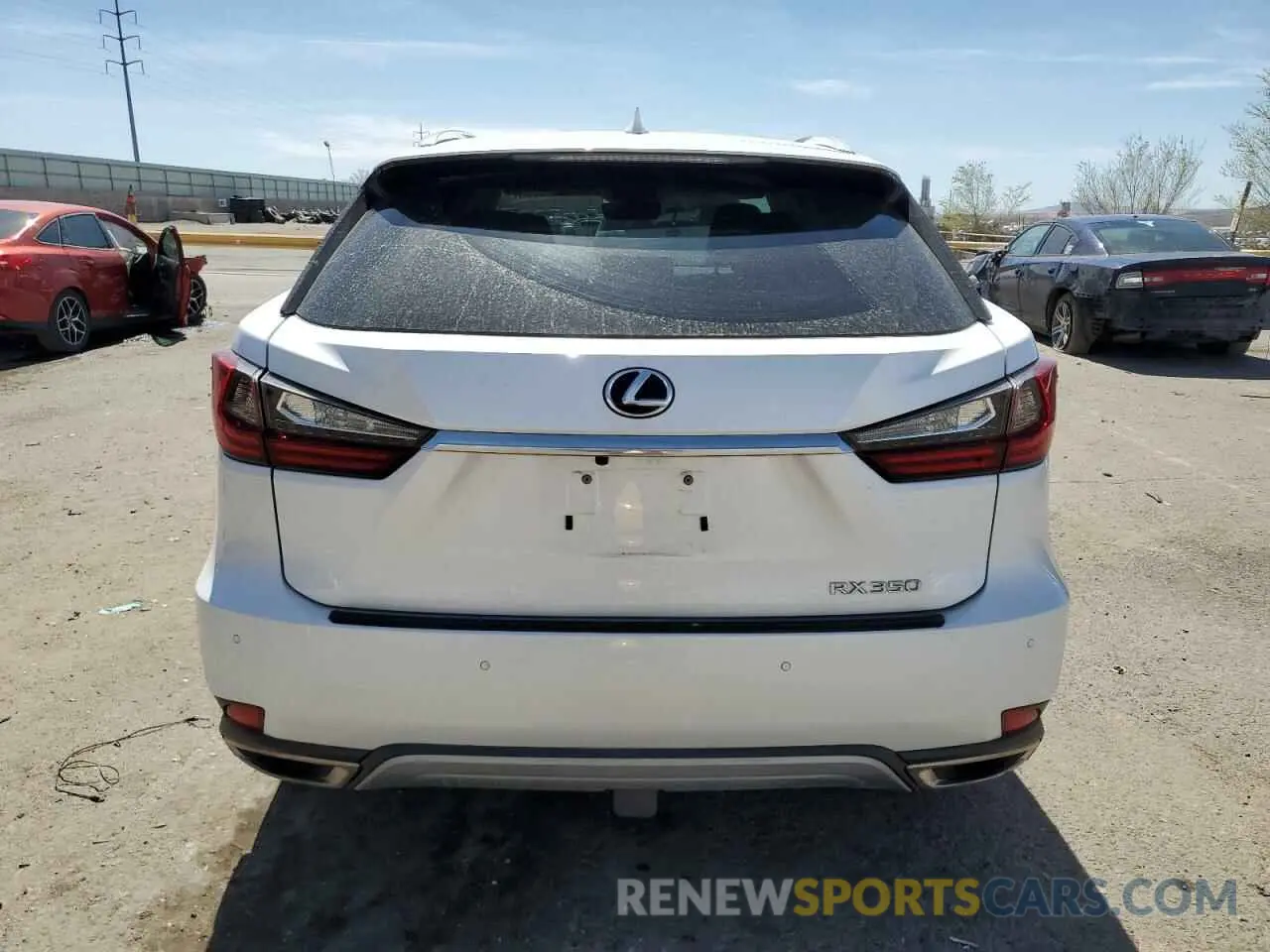 6 Photograph of a damaged car 2T2HZMDA0NC341393 LEXUS RX350 2022